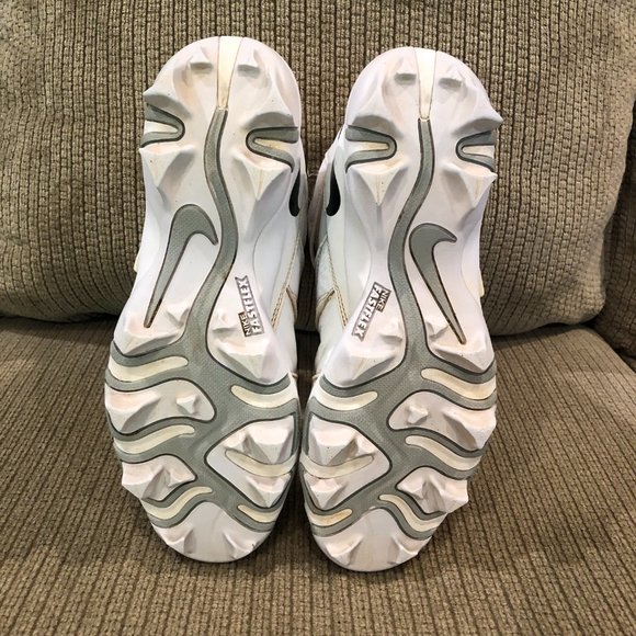 Nike Force FastFlex White Velcro Sports Cleat Size 6 - Picture 7 of 15
